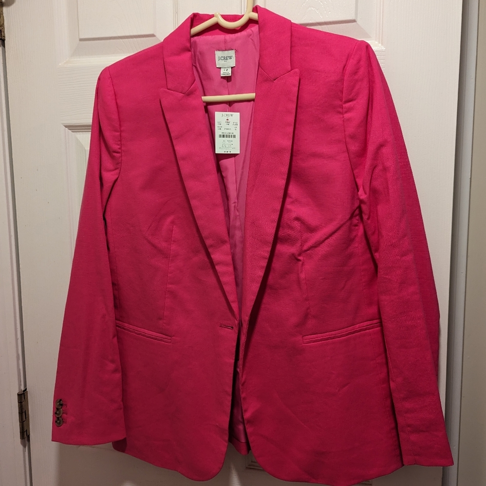 J. Crew linen blazer